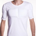 Padded Undershirt ½ Long Sleeve White - The #1 manufacturer of